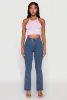 Daisy High Neck Cropped Tank Top sold by Rainbow