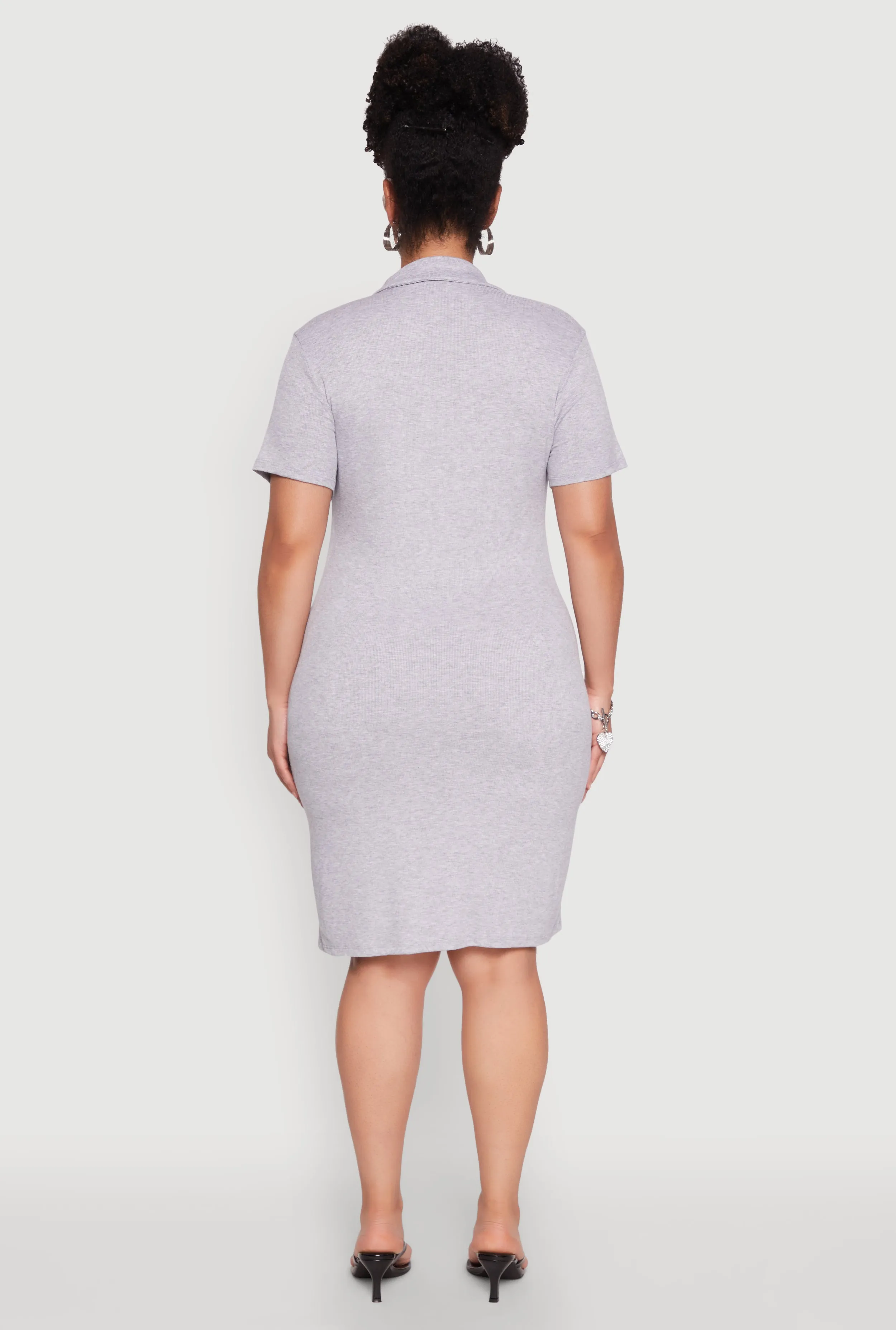 Plus Size Johnny Collar Polo Dress sold by Rainbow product image thumbnail 5