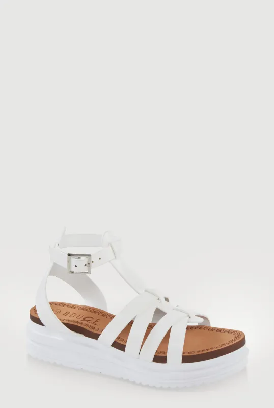 Girls Platform Fisherman Sandals sold by Rainbow