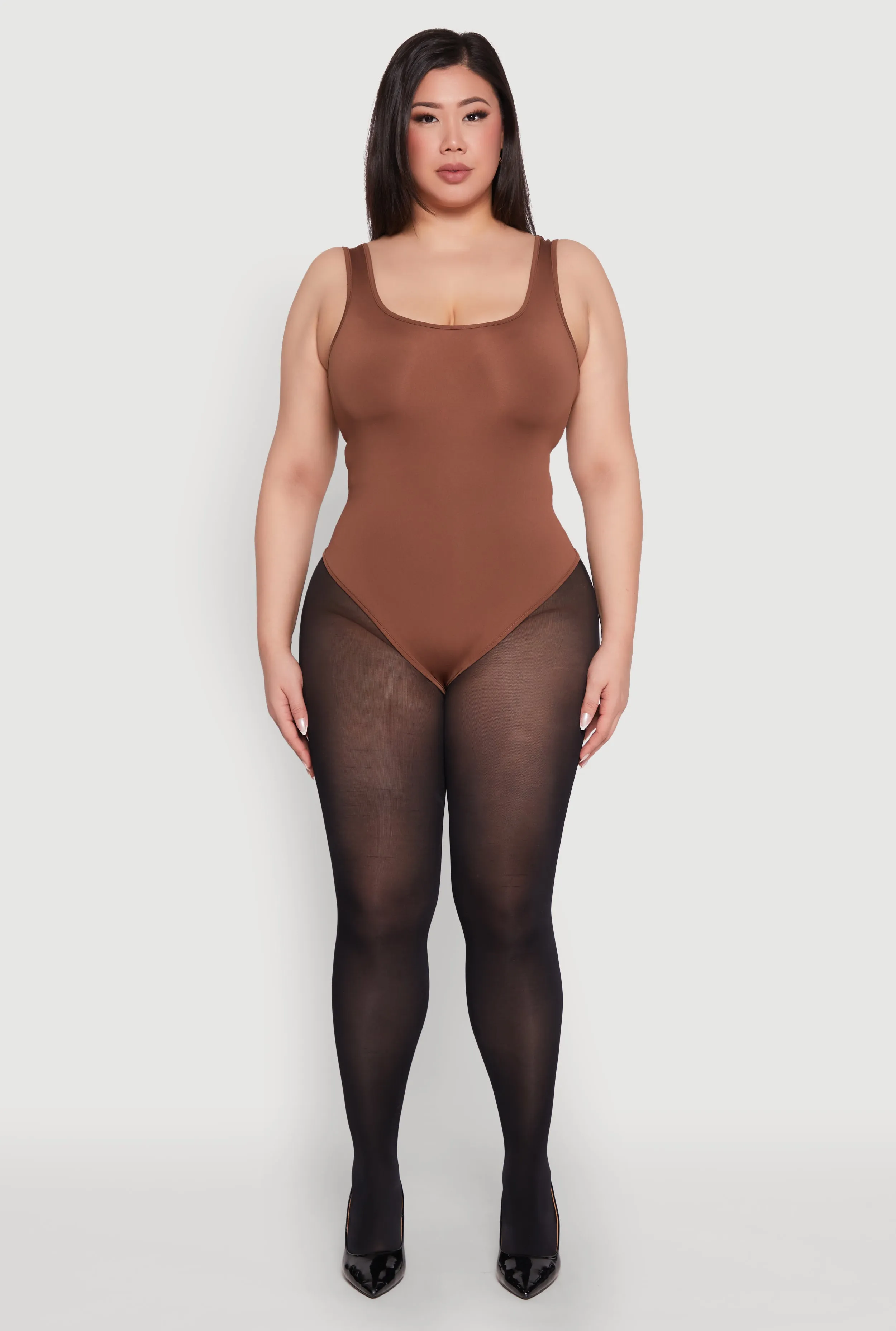 Plus Size Daisy Sleeveless Bodysuit sold by Rainbow product image thumbnail 3