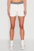 Daisy 10 Varsity Stripe Shorts sold by Rainbow
