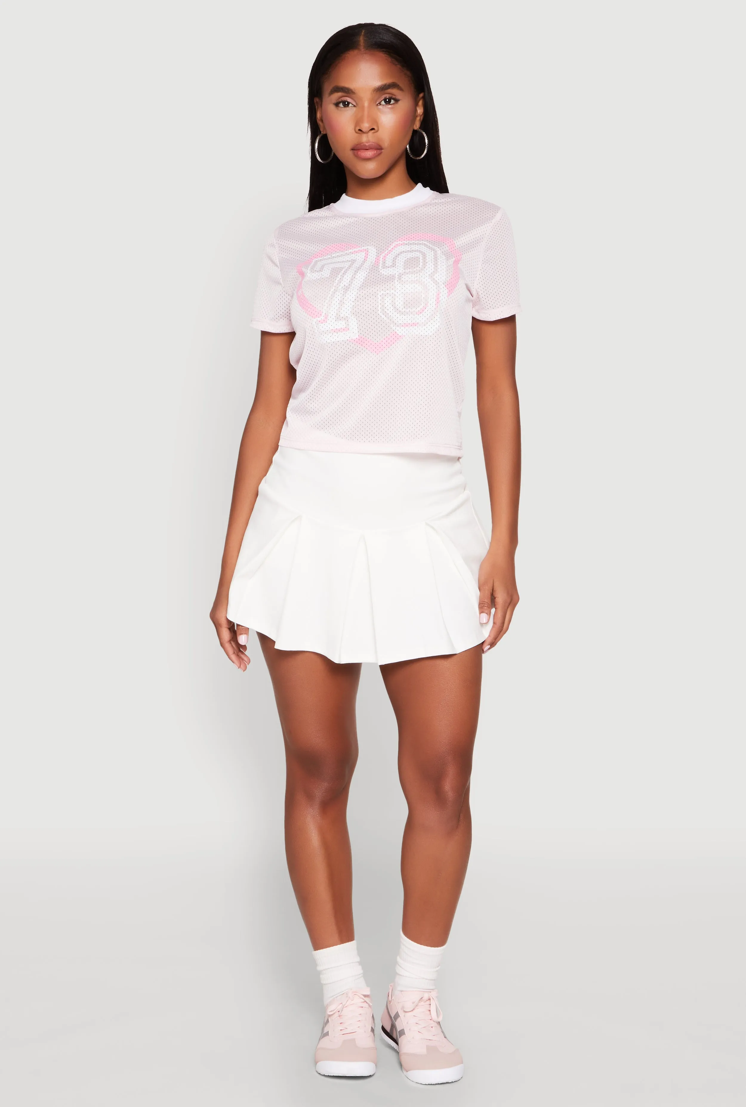 Graphic Jersey Top sold by Rainbow