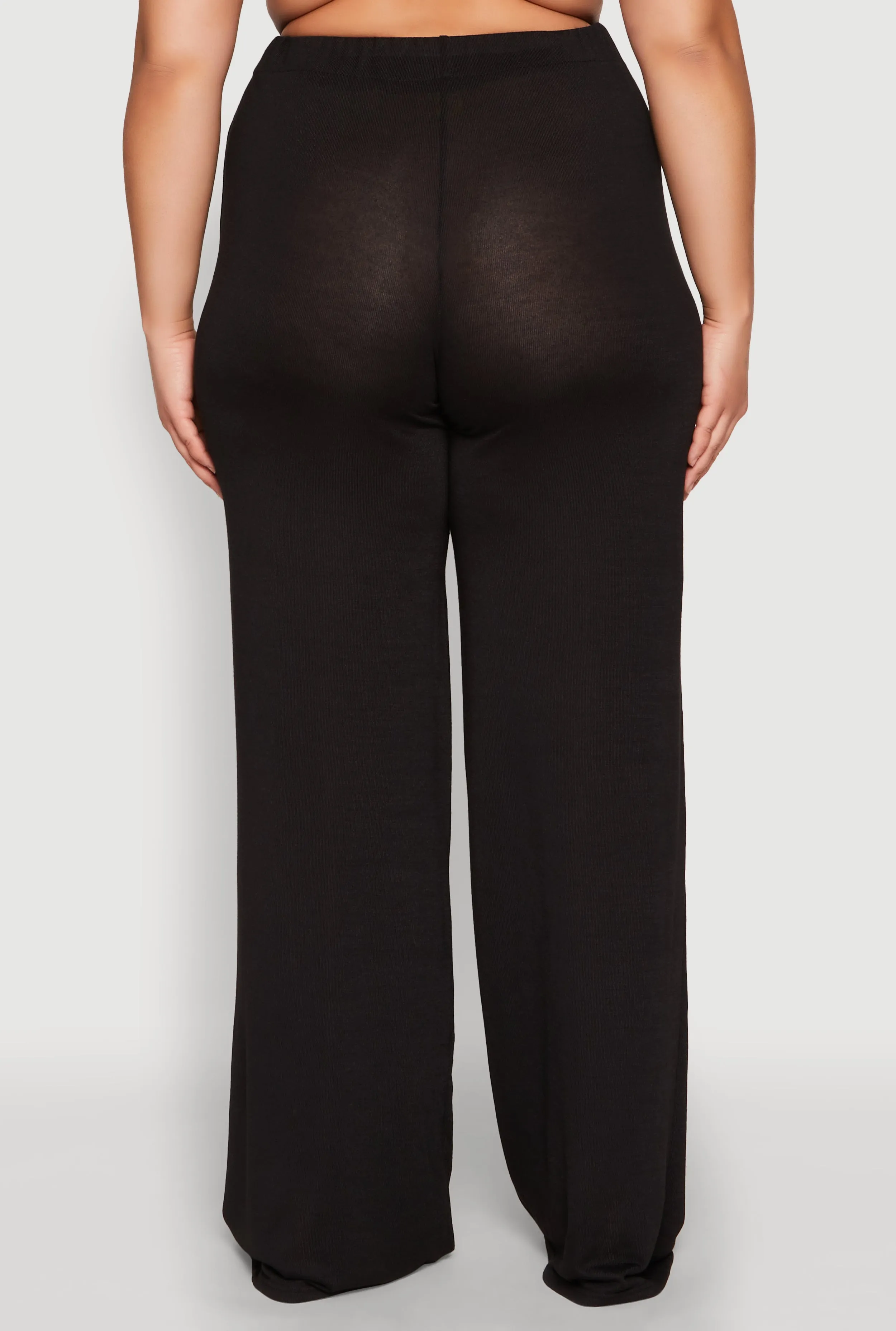 Plus Size Daisy High Waisted Wide Leg Pants sold by Rainbow product image thumbnail 5
