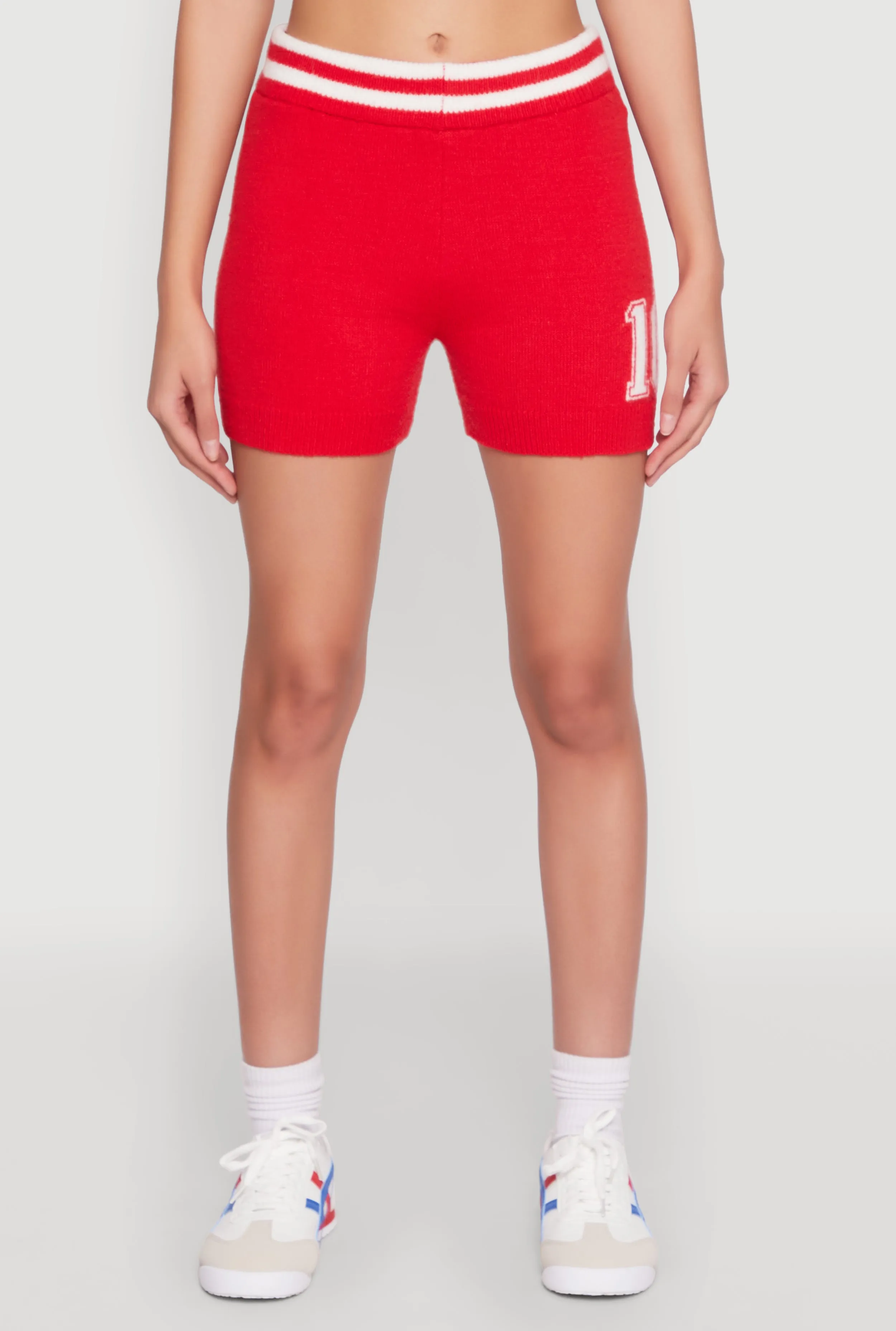 Daisy 10 Varsity Stripe Shorts sold by Rainbow product image thumbnail 3