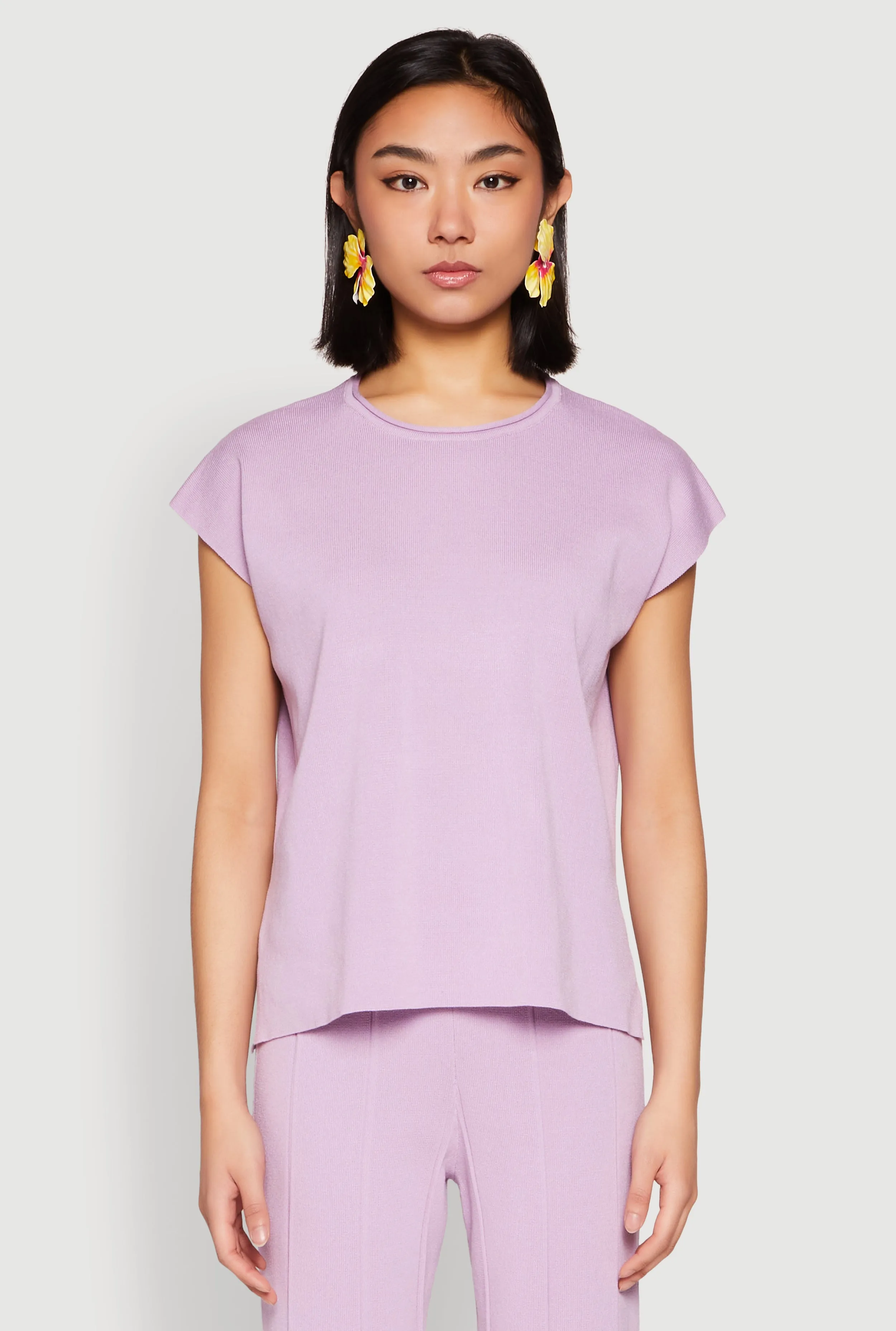 Daisy Knitted Cap Sleeve Top sold by Rainbow