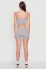 Seamless Cropped Cami and Shorts Set sold by Rainbow