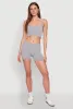 Seamless Cropped Cami and Shorts Set sold by Rainbow