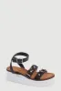 Girls Flower Band Platform Sandals sold by Rainbow
