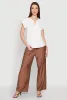 Iris Airy Notch Neck Blouse sold by Rainbow