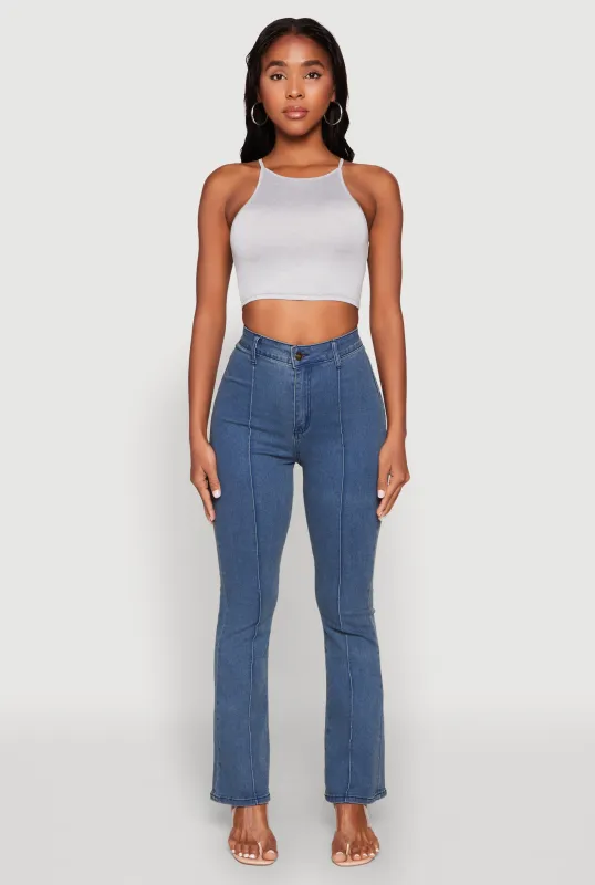 Daisy High Neck Cropped Tank Top sold by Rainbow