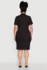 Plus Size Johnny Collar Polo Dress sold by Rainbow