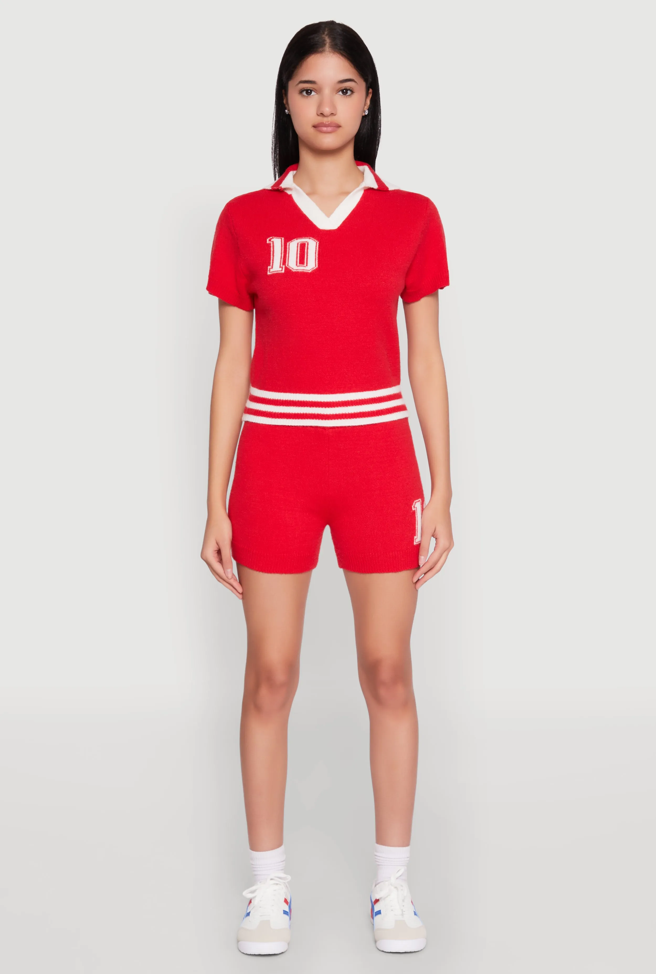 Daisy 10 Varsity Stripe Polo Shirt sold by Rainbow product image thumbnail 3