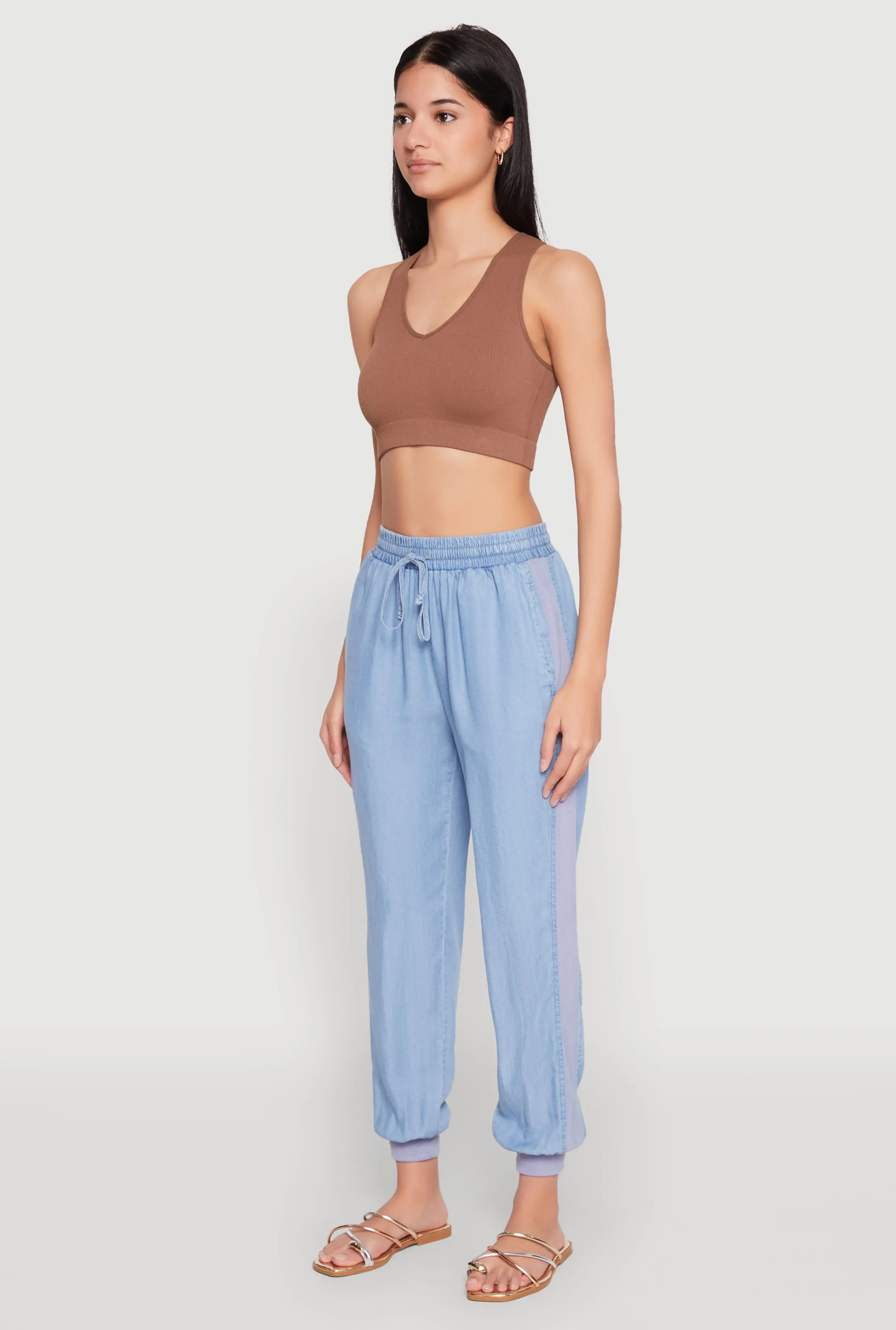 Chambray Joggers sold by Rainbow product image thumbnail 3