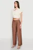 Cap Sleeve Cropped Shirt sold by Rainbow