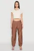 Cap Sleeve Cropped Shirt sold by Rainbow