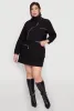 Plus Size Hyperstretch Cargo Pocket Mini Skirt sold by Rainbow