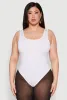 Plus Size Daisy Sleeveless Bodysuit sold by Rainbow