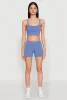 Seamless Cropped Cami and Shorts Set sold by Rainbow