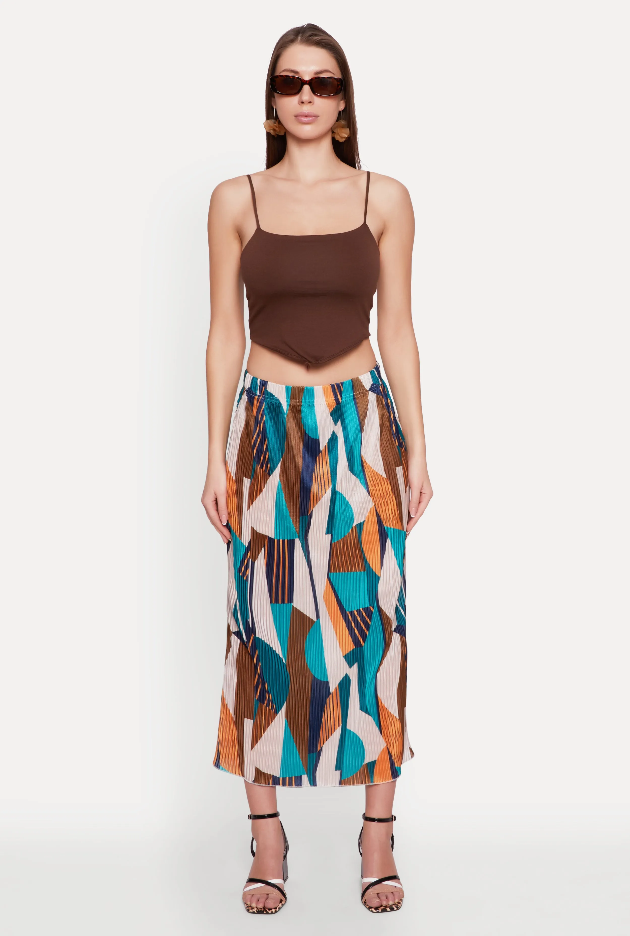 Plisse Patterned Skirt sold by Rainbow product image thumbnail 2