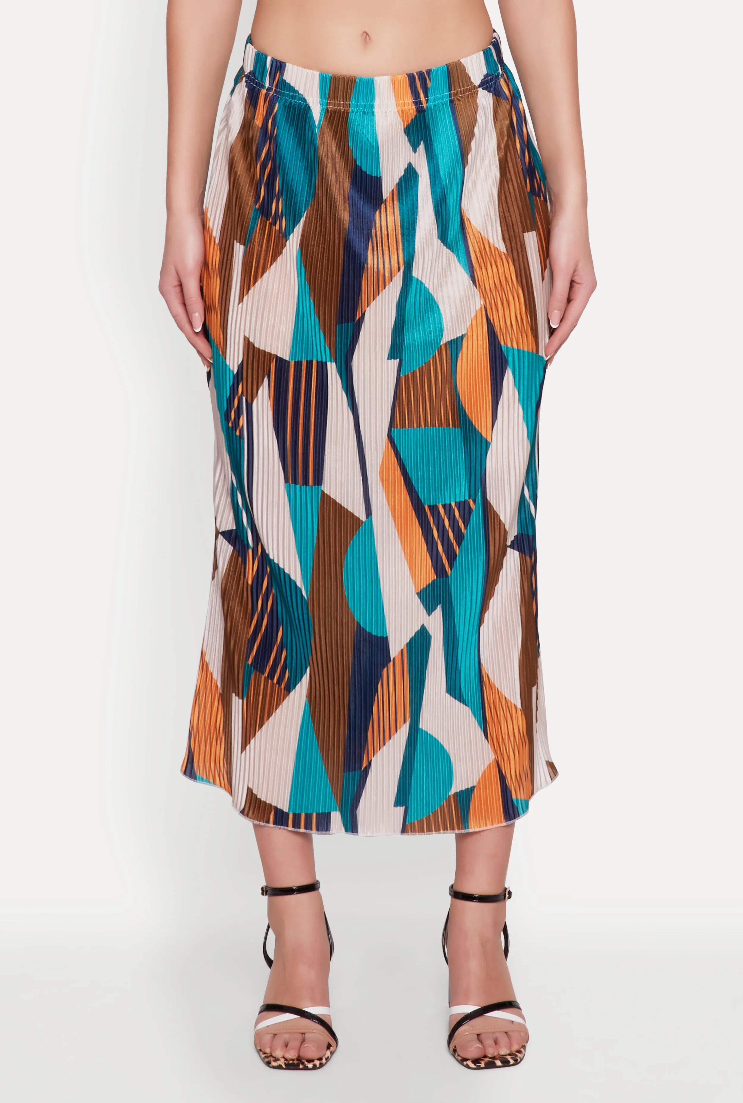 Plisse Patterned Skirt sold by Rainbow product image thumbnail 5