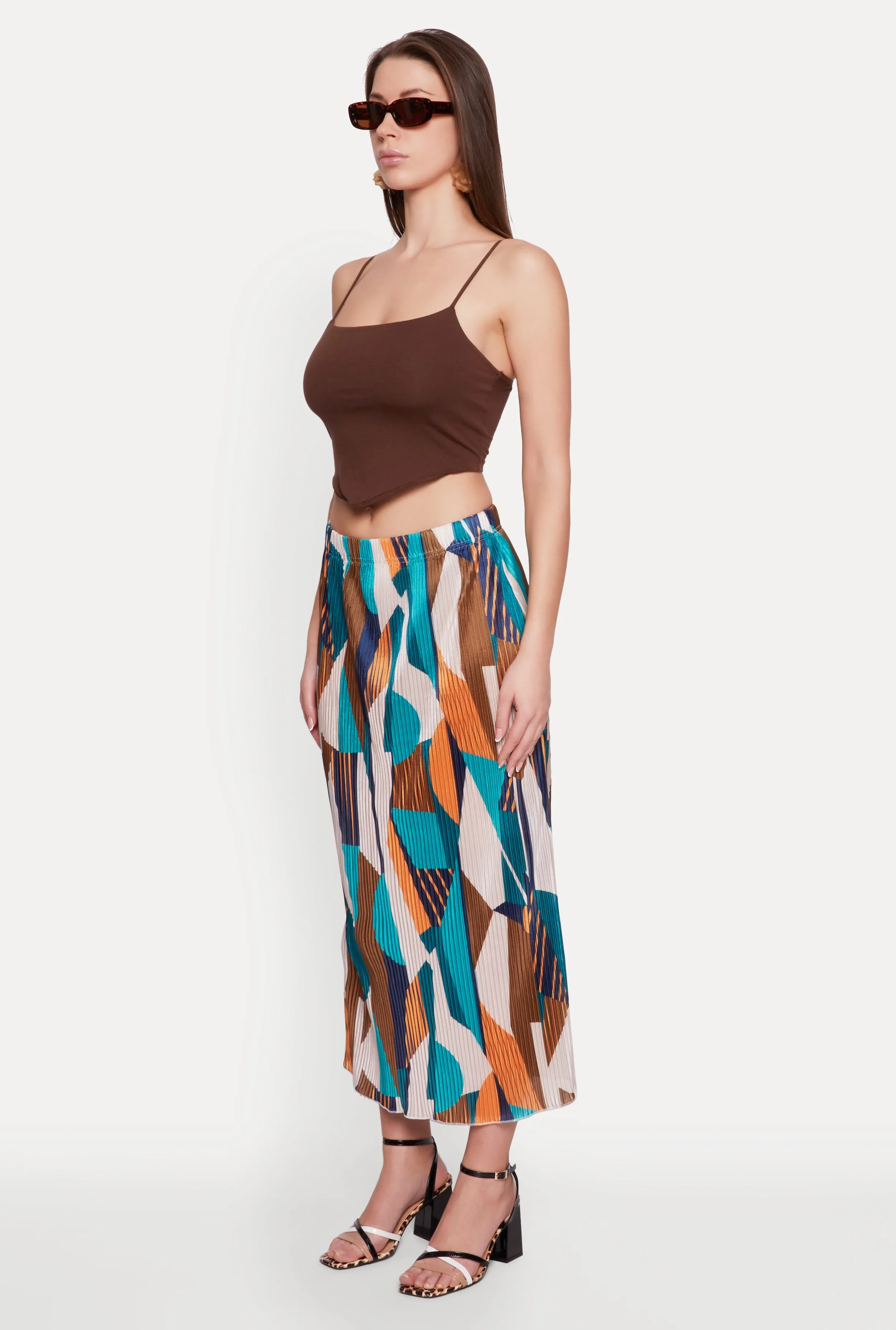Plisse Patterned Skirt sold by Rainbow product image thumbnail 3