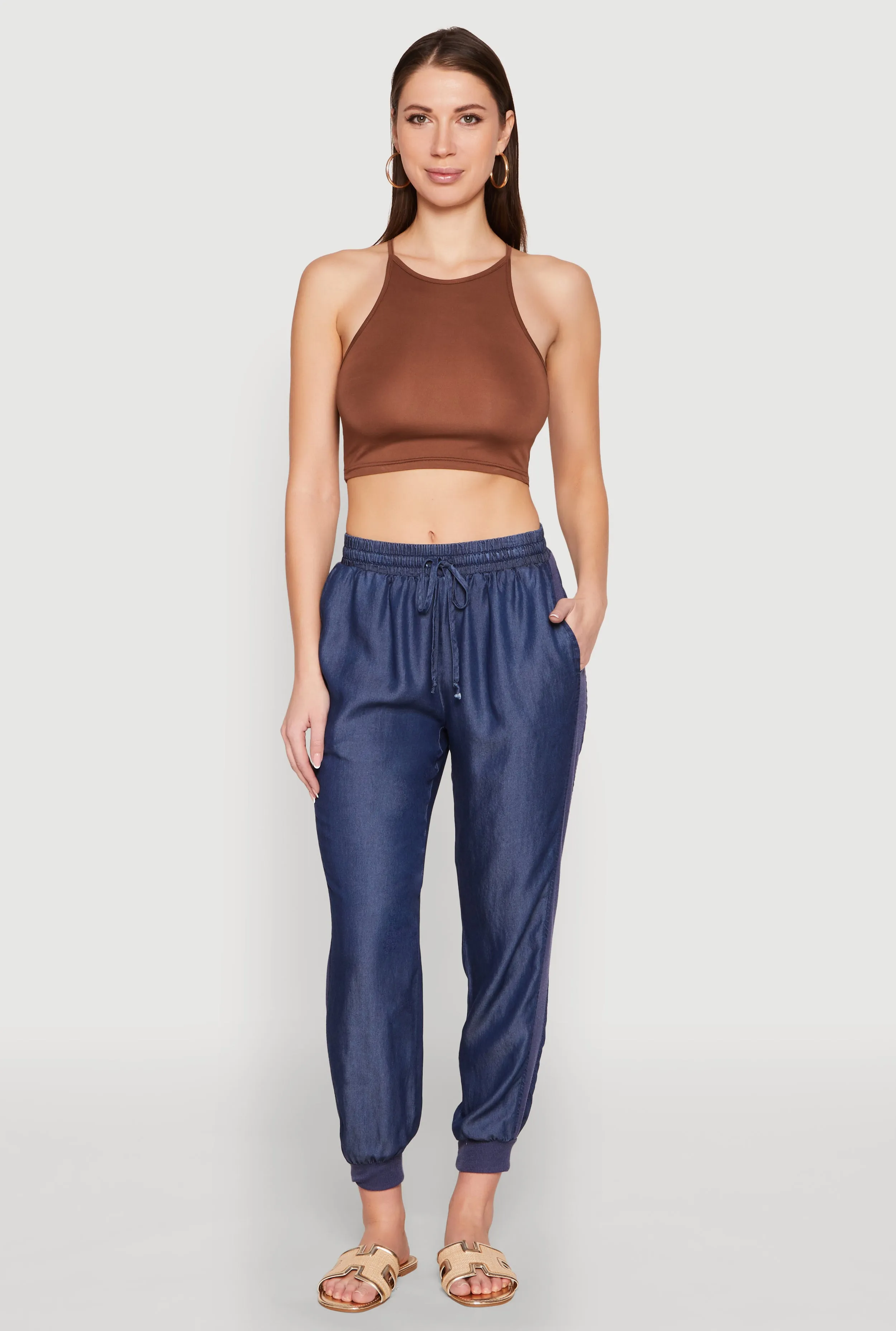 Chambray Joggers sold by Rainbow product image thumbnail 2