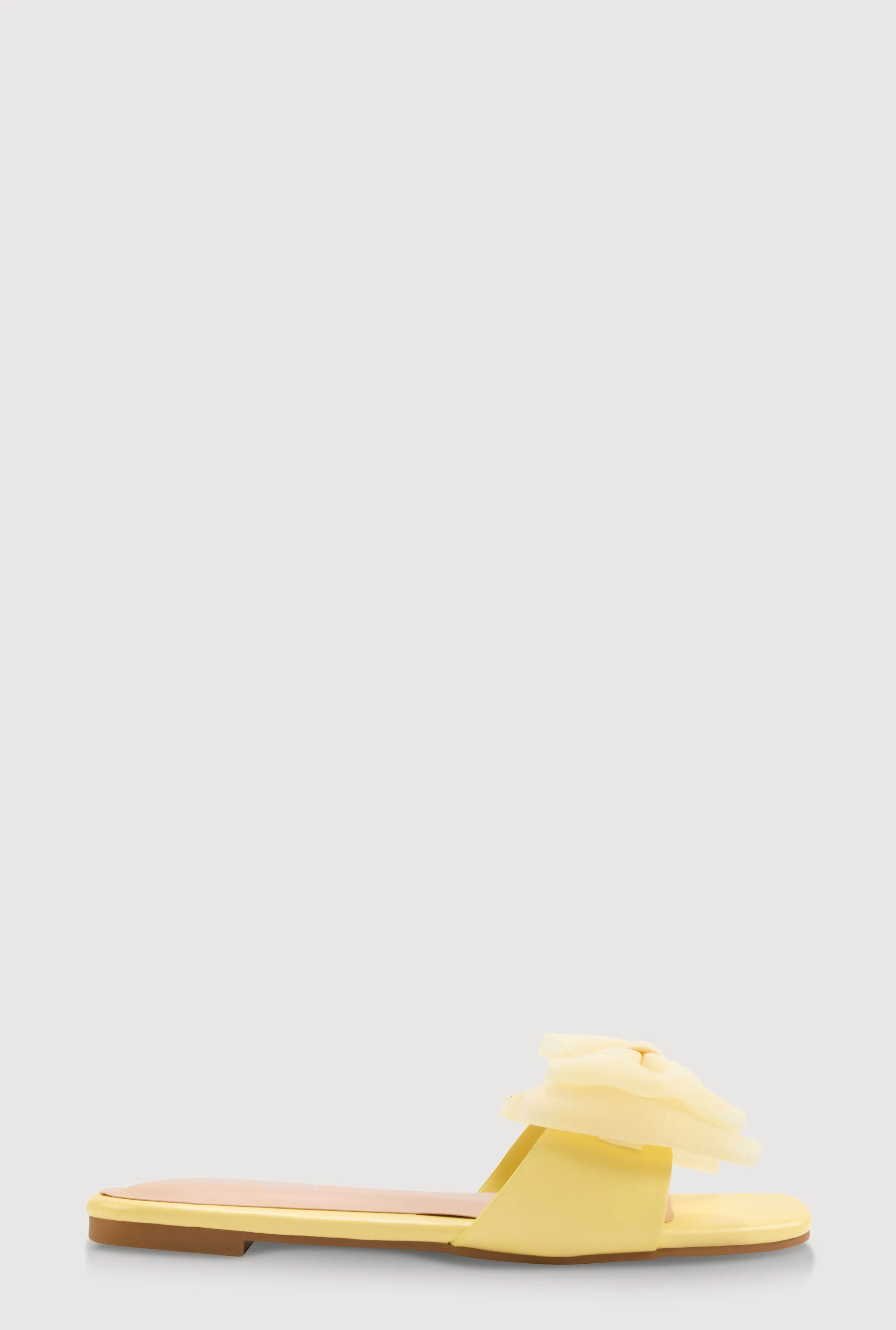 Organza Double Bow Band Slide Sandals sold by Rainbow product image thumbnail 2