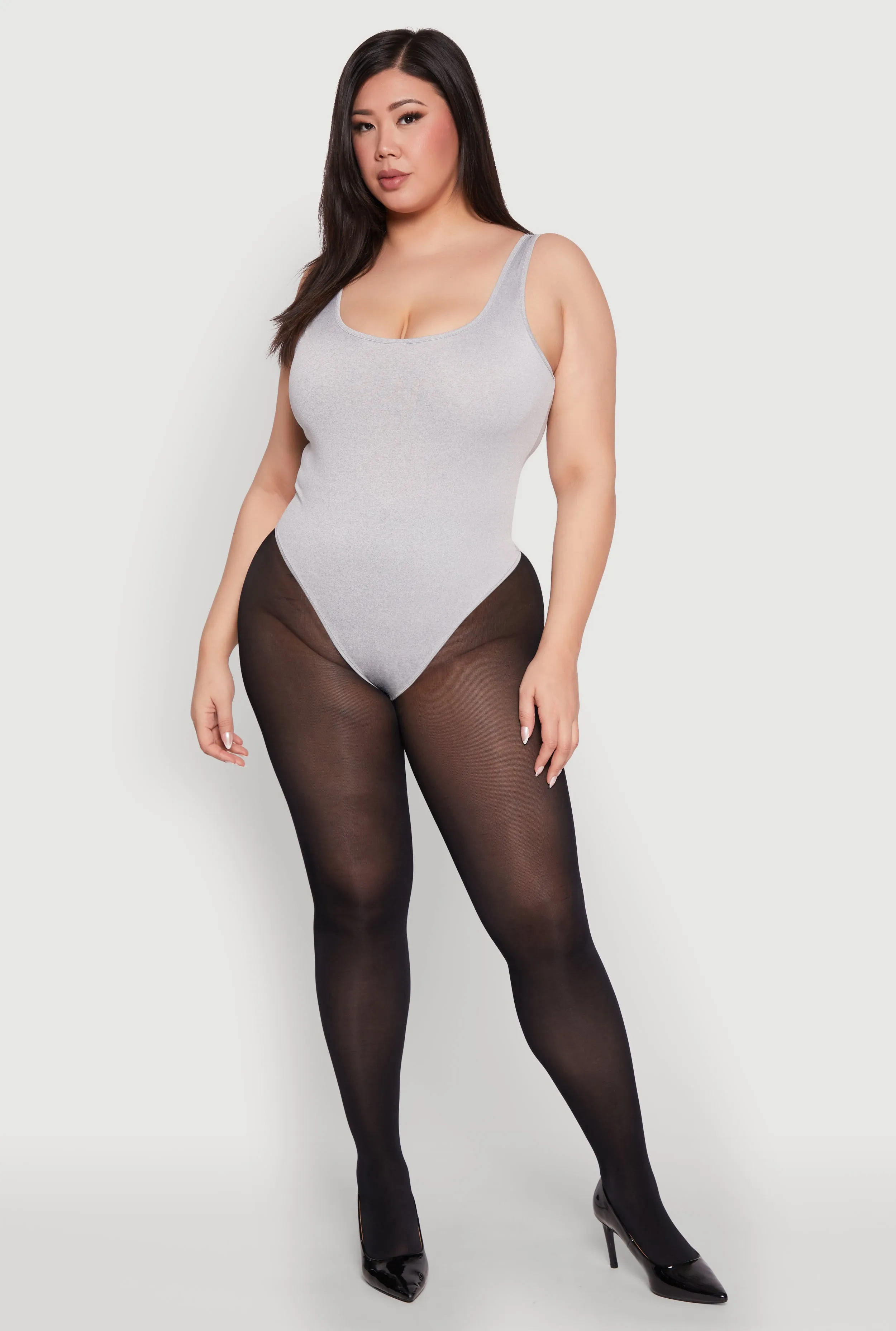 Plus Size Daisy Sleeveless Bodysuit sold by Rainbow product image thumbnail 3