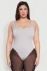 Plus Size Daisy Sleeveless Bodysuit sold by Rainbow