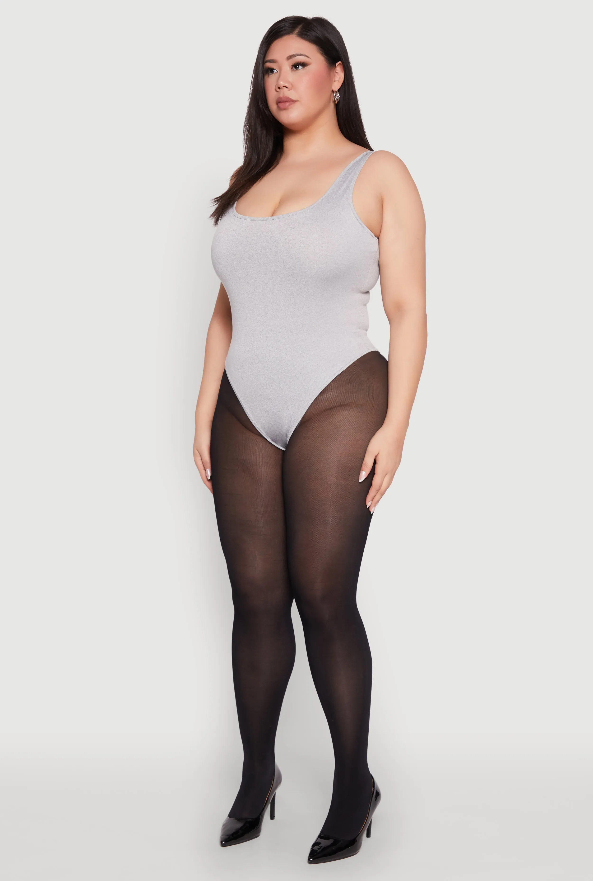 Plus Size Daisy Sleeveless Bodysuit sold by Rainbow product image thumbnail 5
