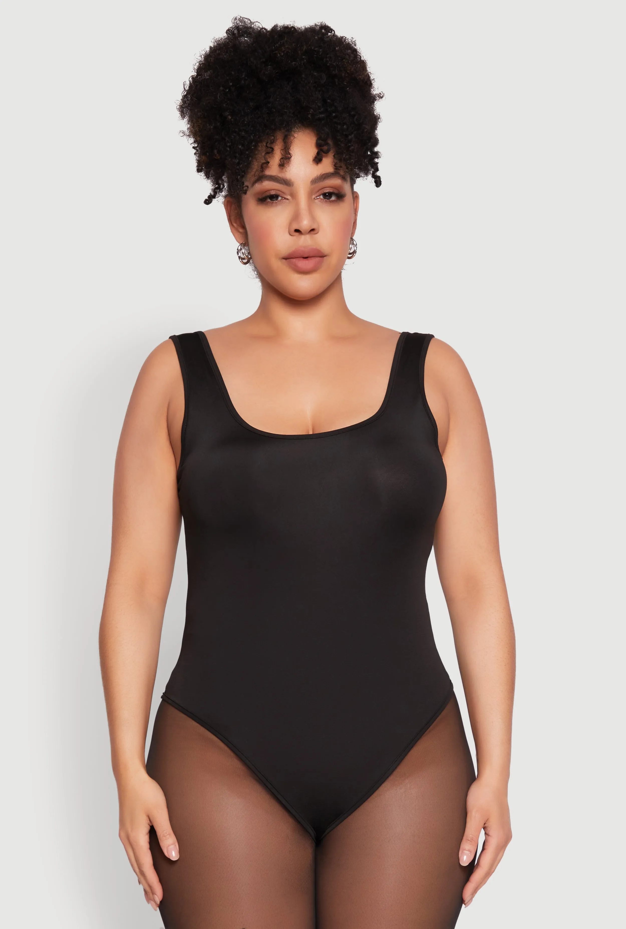 Plus Size Daisy Sleeveless Bodysuit sold by Rainbow product image thumbnail 2