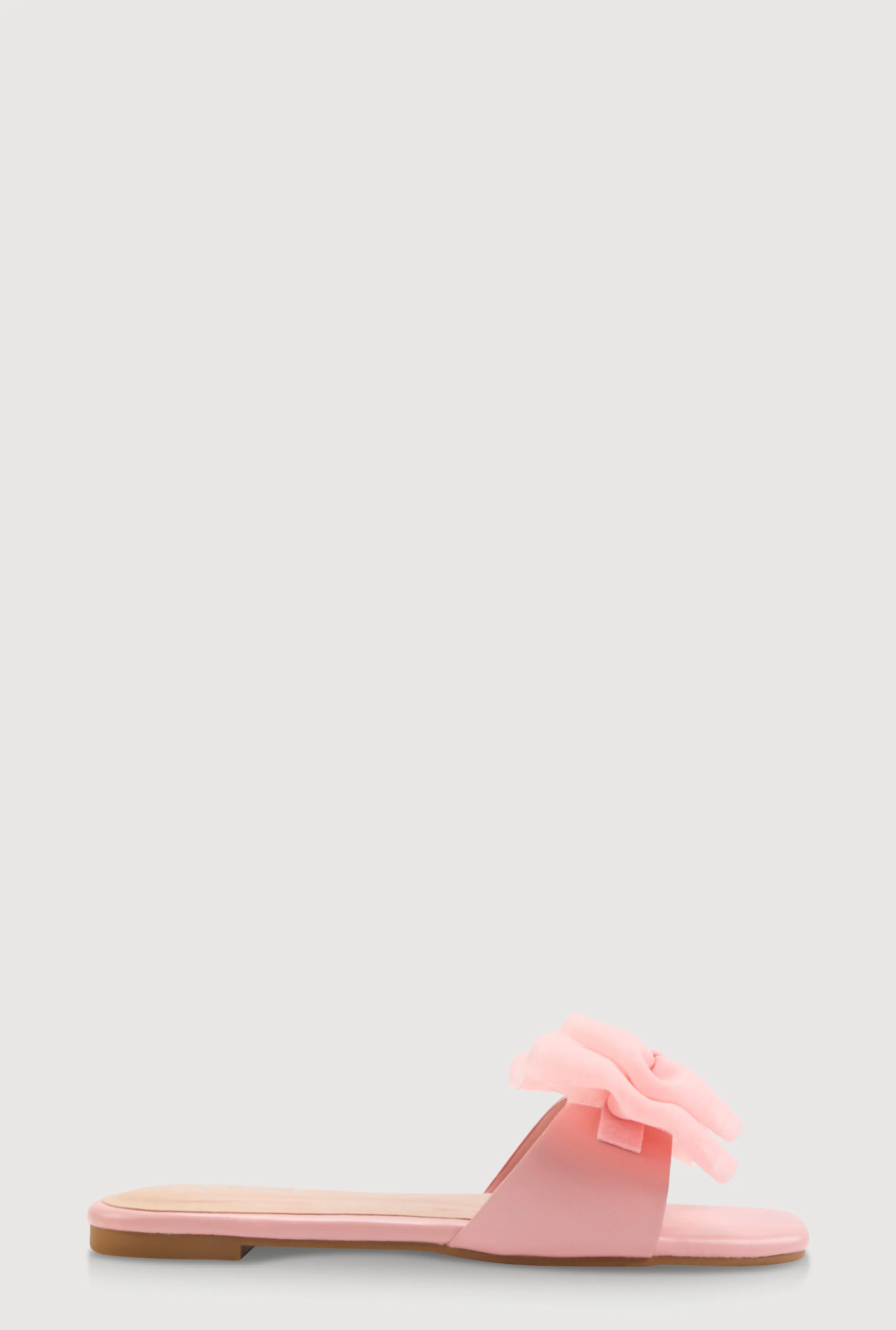 Organza Double Bow Band Slide Sandals sold by Rainbow product image thumbnail 2