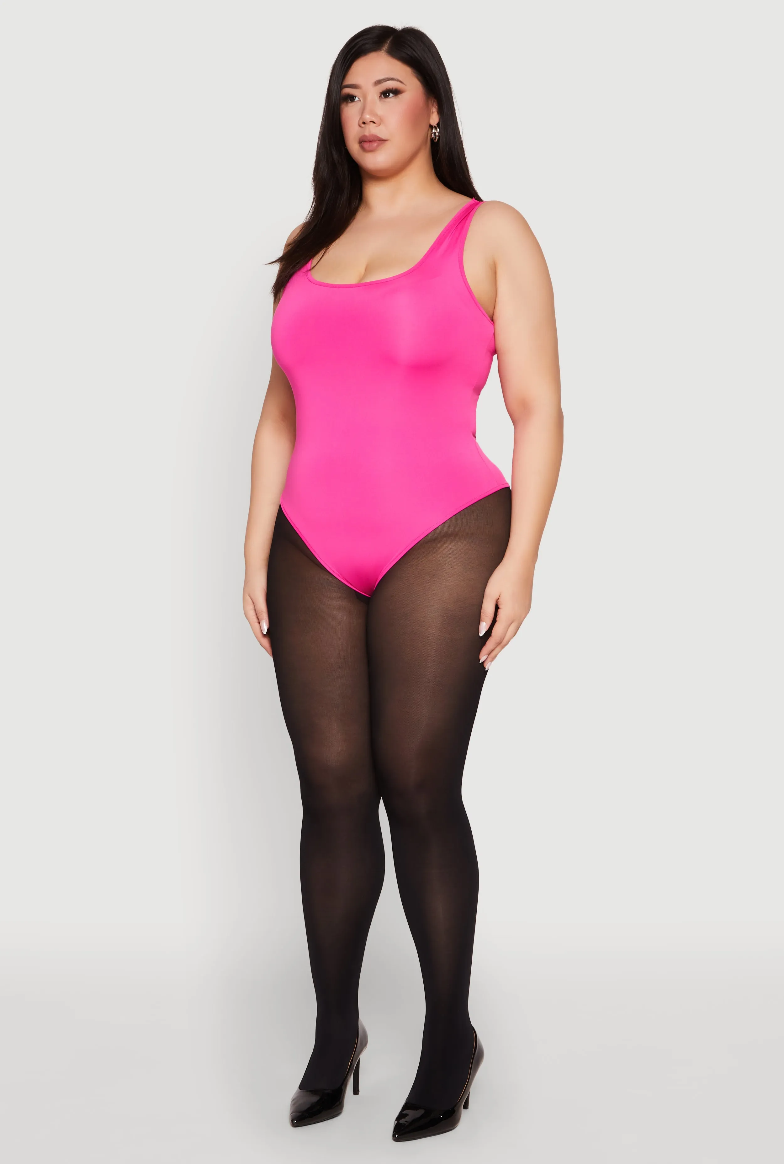 Plus Size Daisy Sleeveless Bodysuit sold by Rainbow product image thumbnail 5