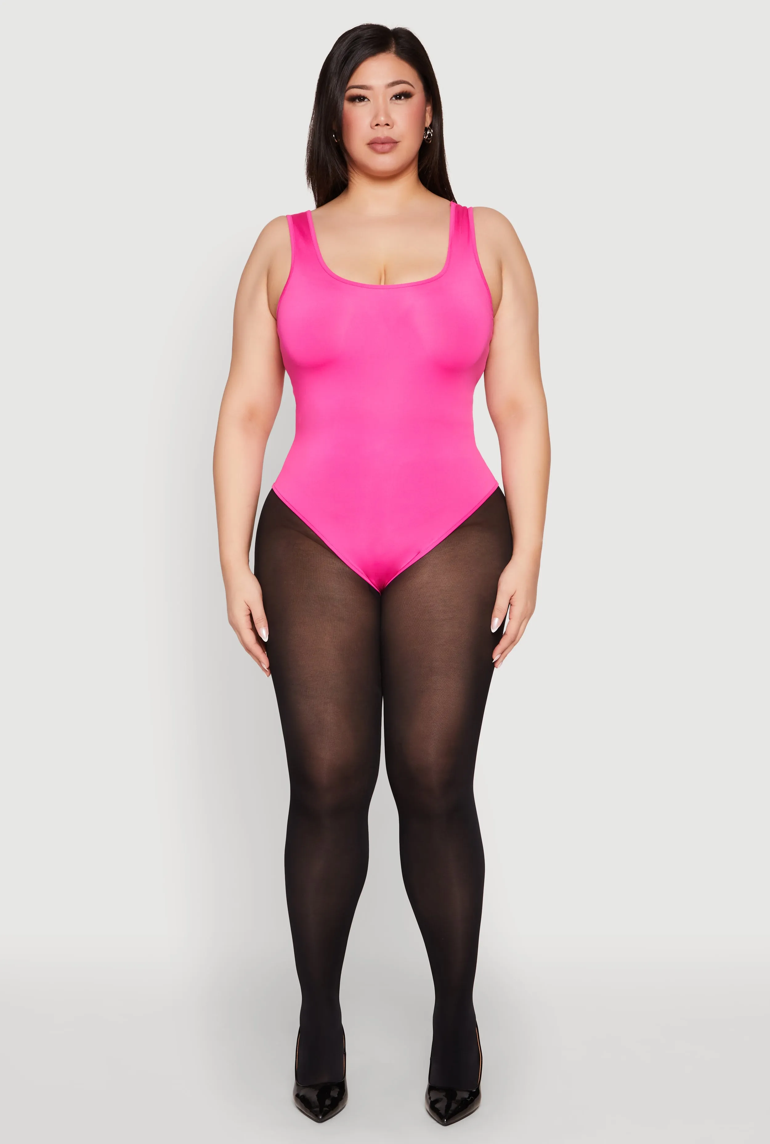 Plus Size Daisy Sleeveless Bodysuit sold by Rainbow product image thumbnail 3