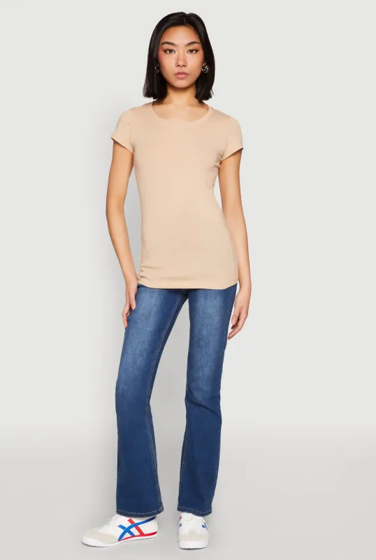 Short Sleeve Scoop Neck Tee sold by Rainbow