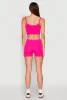 Seamless Cropped Cami and Shorts Set sold by Rainbow