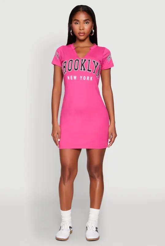 Brooklyn New York T Shirt Dress sold by Rainbow