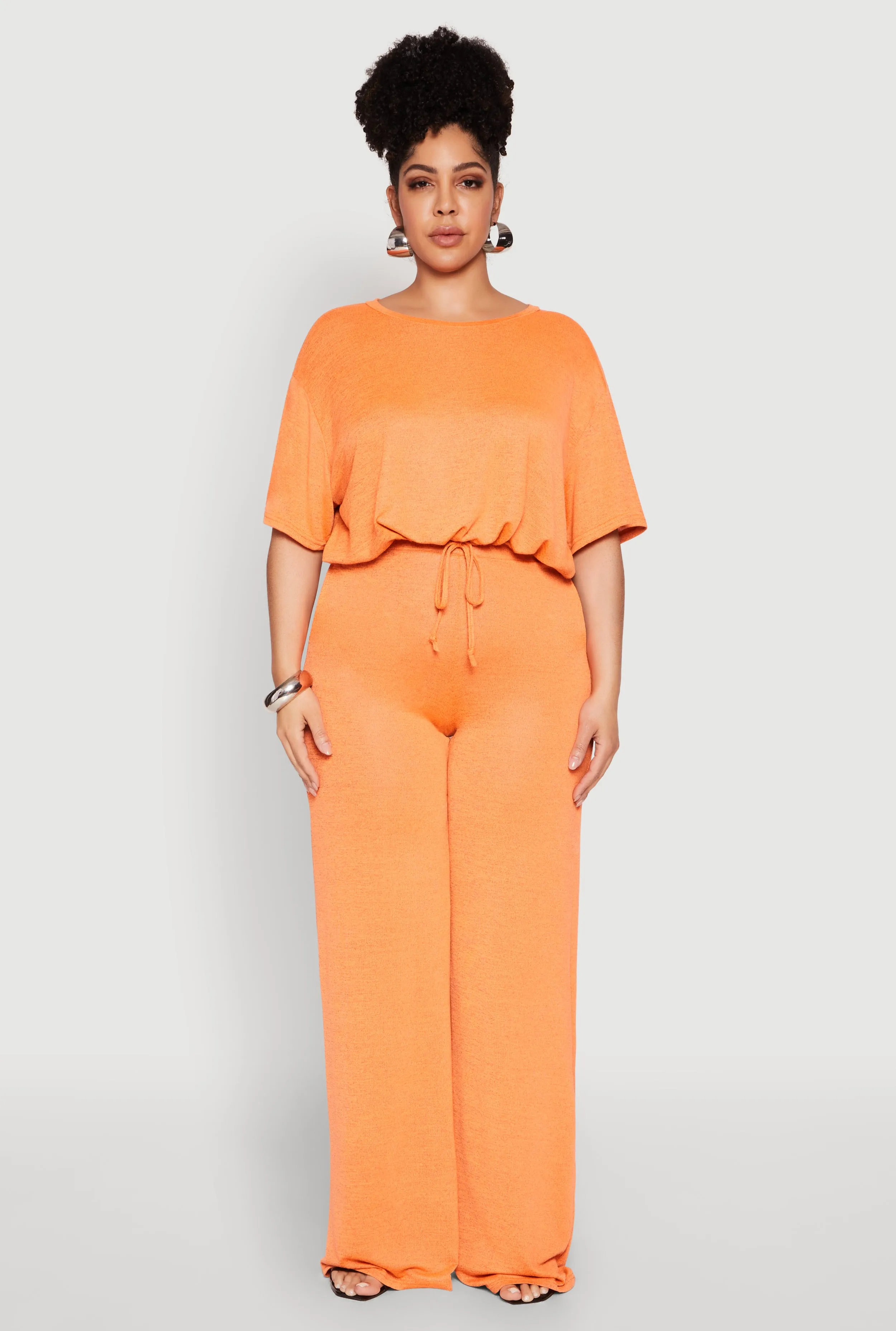 Plus Size Daisy High Waisted Wide Leg Pants sold by Rainbow product image thumbnail 2