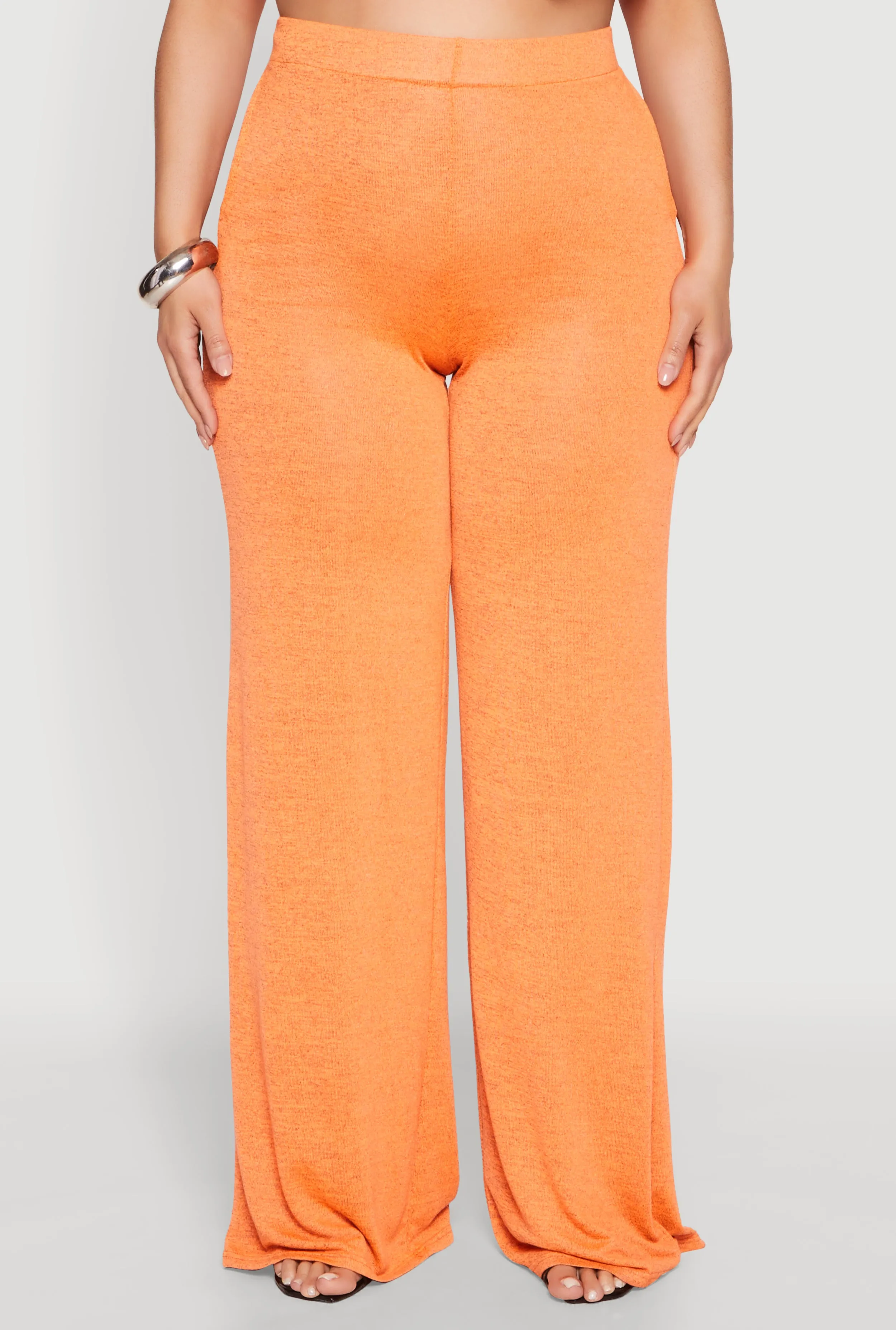 Plus Size Daisy High Waisted Wide Leg Pants sold by Rainbow product image thumbnail 3