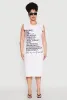 Plus Size She Is Graphic Print Dress sold by Rainbow