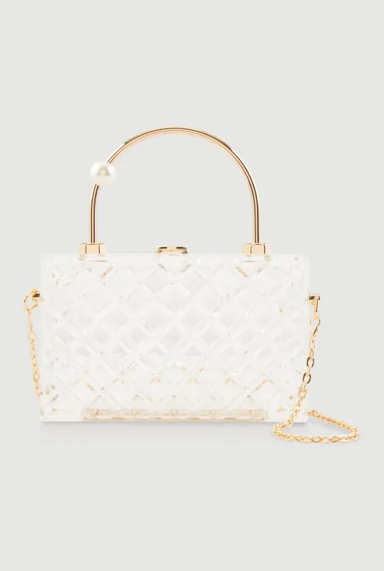 Clear Box Purse sold by Rainbow