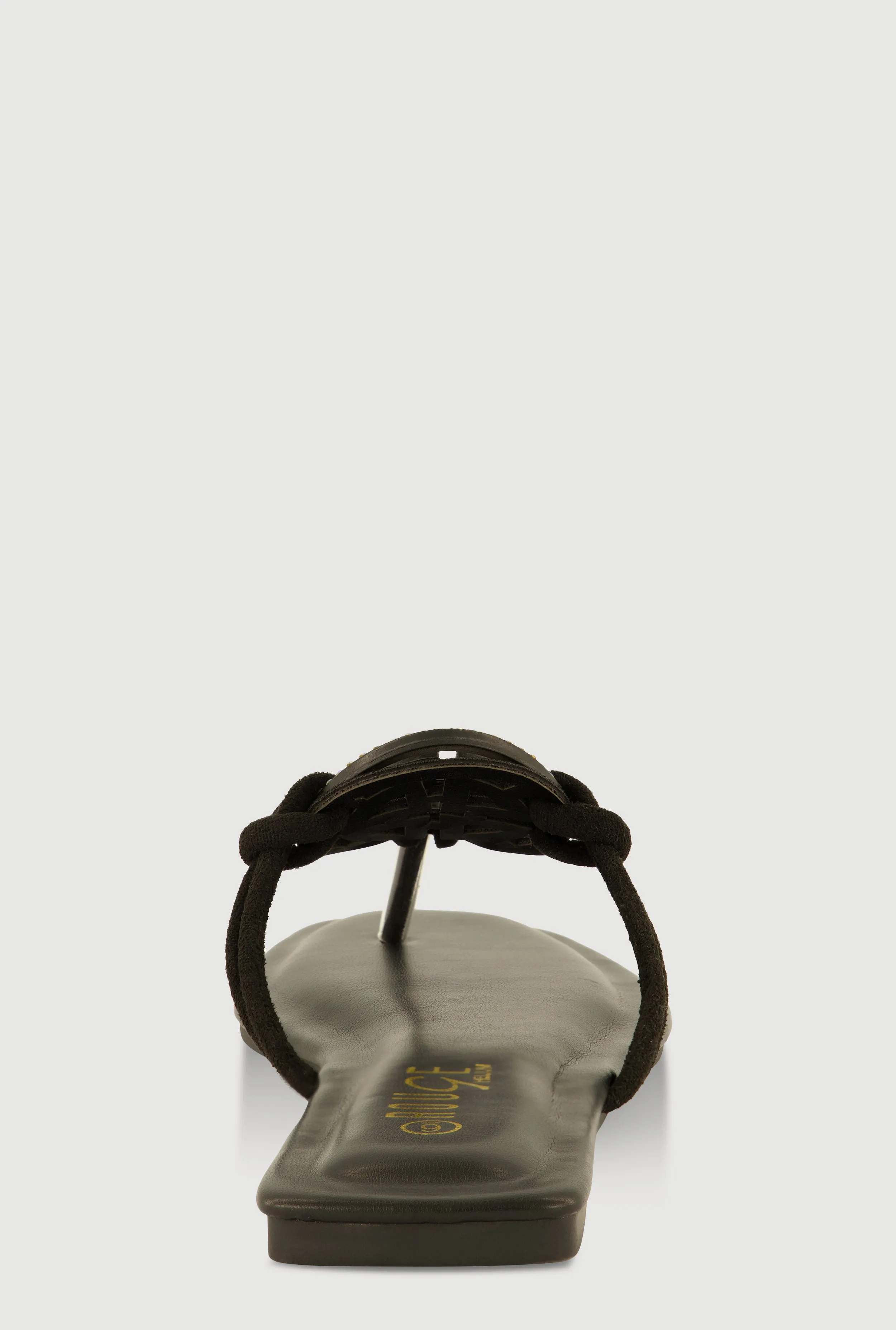 Rhinestone Geometric Pendant Thong Sandals sold by Rainbow product image thumbnail 3