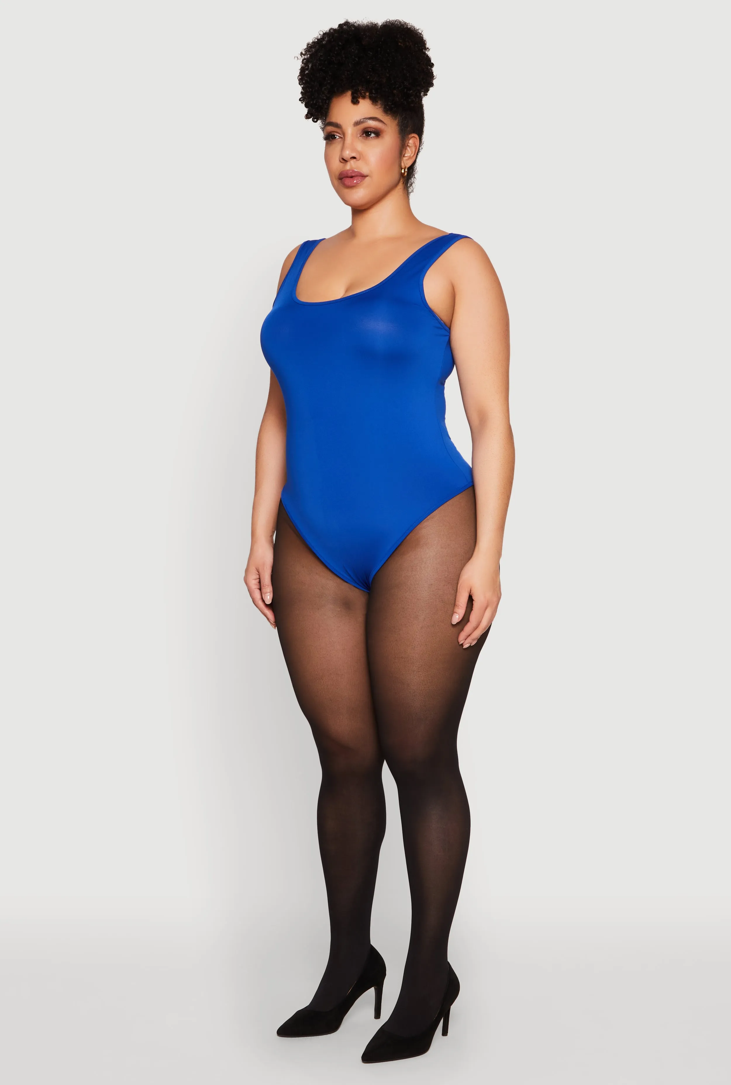 Plus Size Daisy Sleeveless Bodysuit sold by Rainbow product image thumbnail 5
