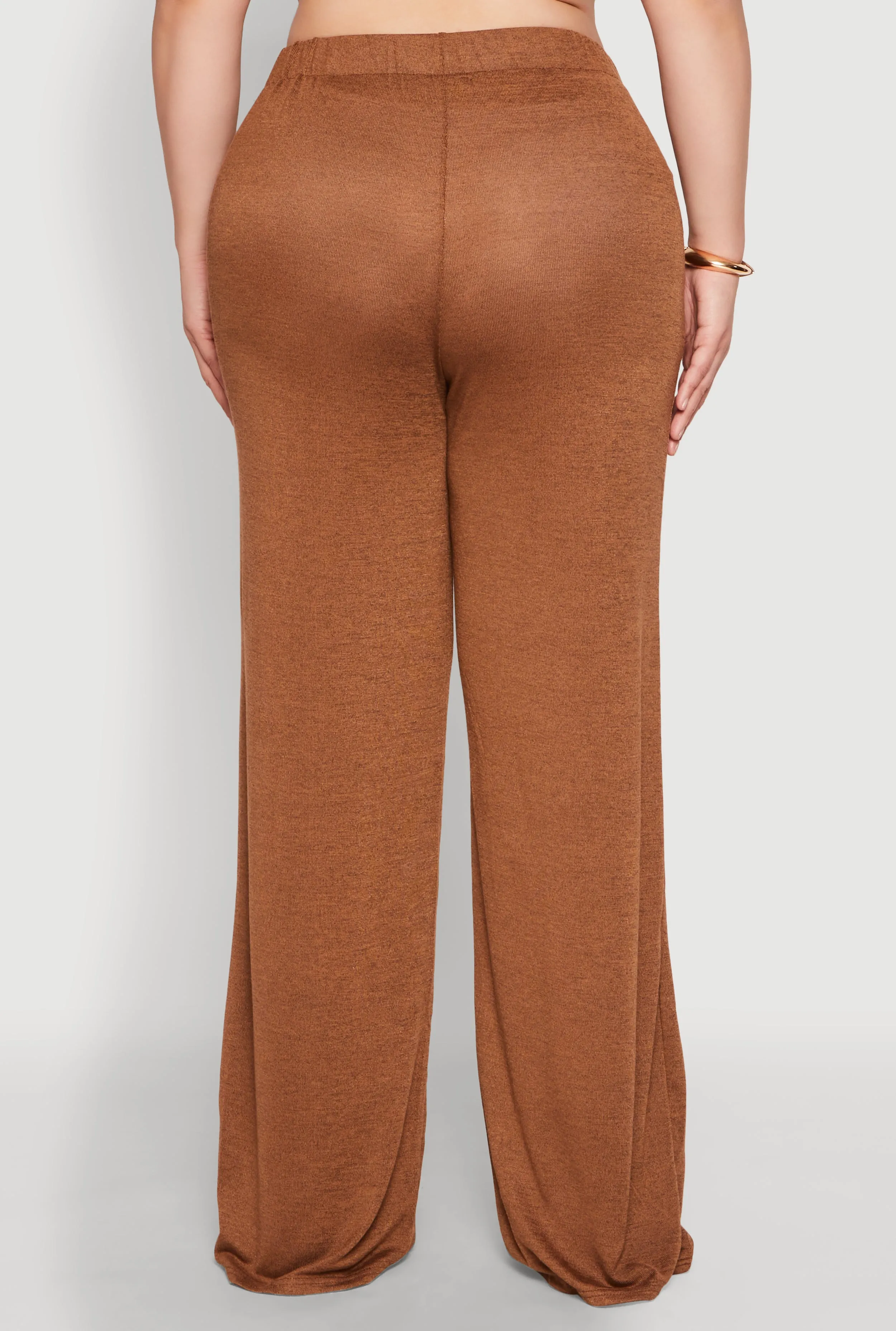 Plus Size Daisy High Waisted Wide Leg Pants sold by Rainbow product image thumbnail 5