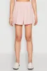 Linen High Waist Pocket Shorts sold by Rainbow