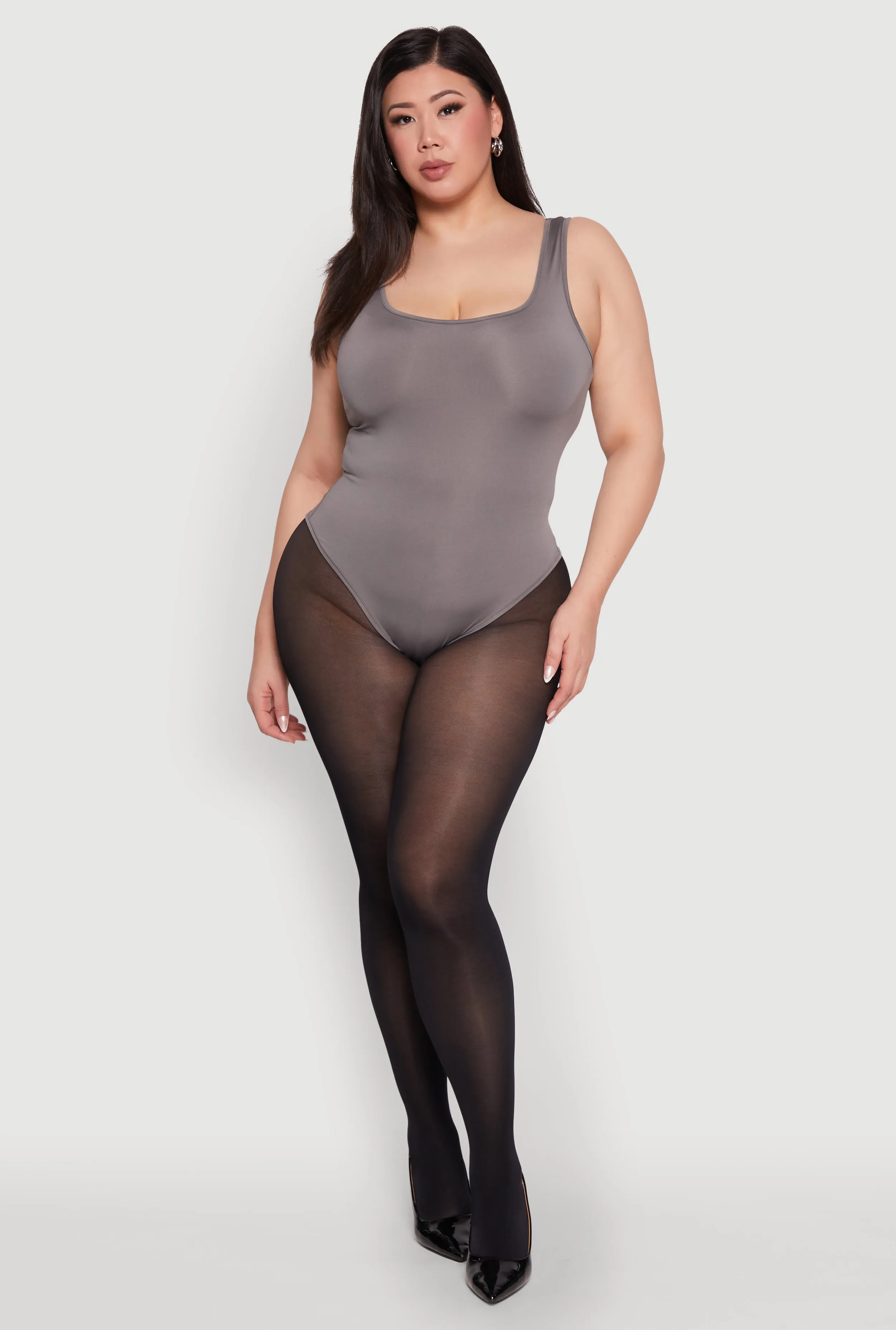 Plus Size Daisy Sleeveless Bodysuit sold by Rainbow product image thumbnail 3