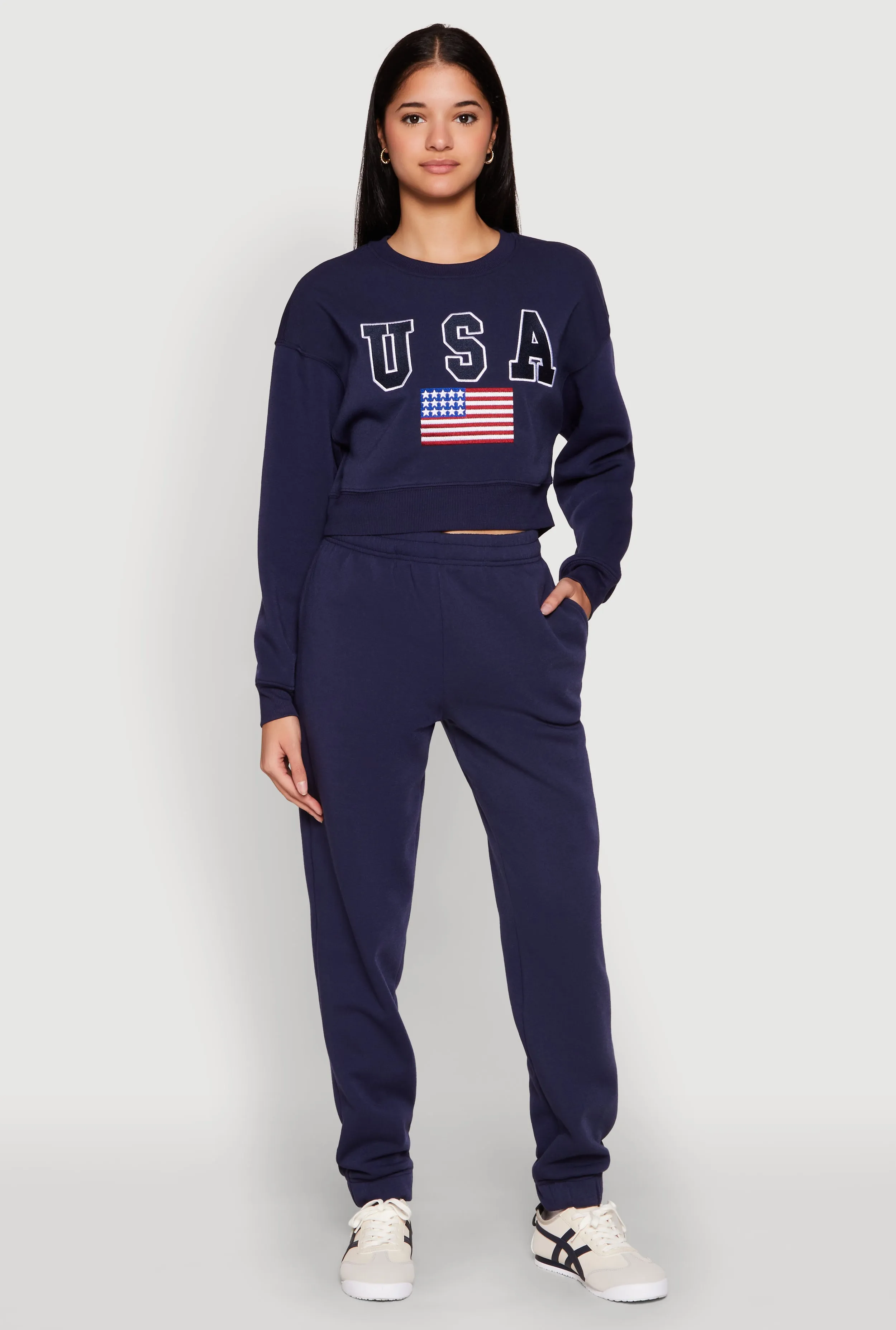 Fold Over Waistband Joggers sold by Rainbow product image thumbnail 2