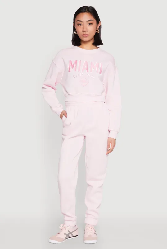 Fold Over Waistband Joggers sold by Rainbow