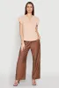Iris Airy Notch Neck Blouse sold by Rainbow