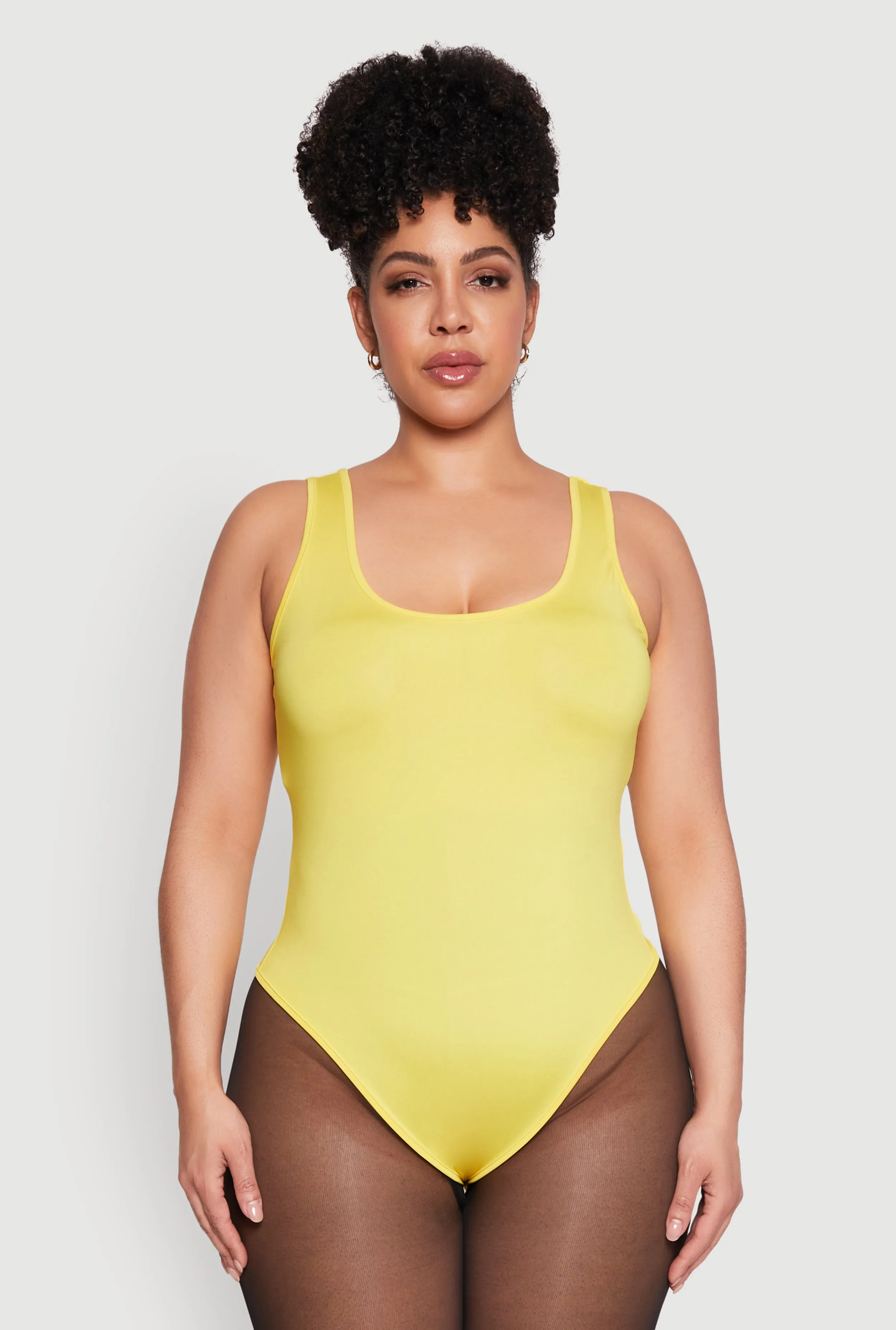 Plus Size Daisy Sleeveless Bodysuit sold by Rainbow product image thumbnail 2